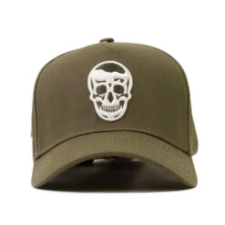 5-Panel Skull Hat - Forge 9 5-Panel Skull Hat - Forge -Fitness Clothing Store 5Panel Forge Front