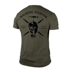 7.62 Machine Fighter Tee - Military Green