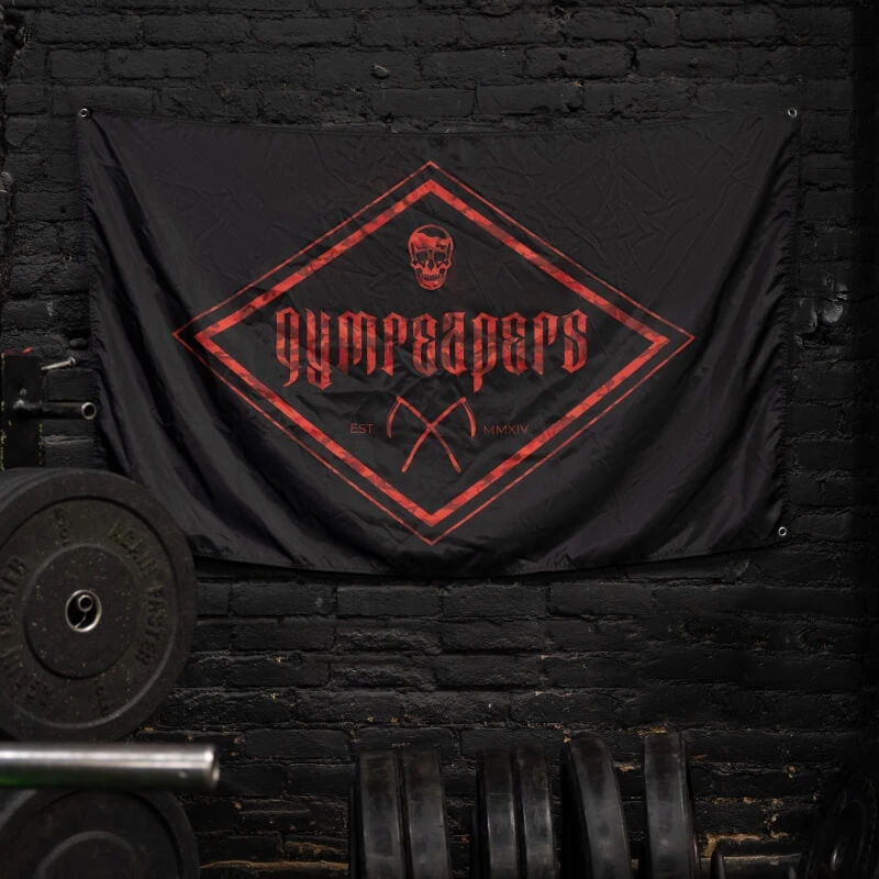Reaper Diamond Gym Flag - Red Camo 1 Reaper Diamond Gym Flag - Red Camo