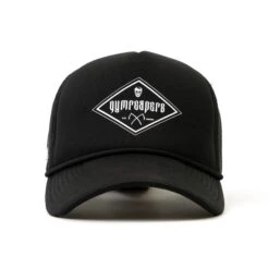 Diamond Foam Trucker Hat -Fitness Clothing Store FoamTrucker Black Front 5000x ee244376 bc9b 4ceb a08e 6de58d6bded9