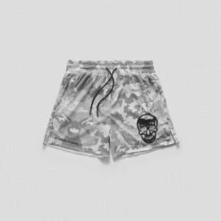 Mesh Training Shorts - White Camo