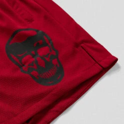 Mesh Training Shorts - Red 5 Mesh Training Shorts - Red -Fitness Clothing Store Mesh shorts Red Detail