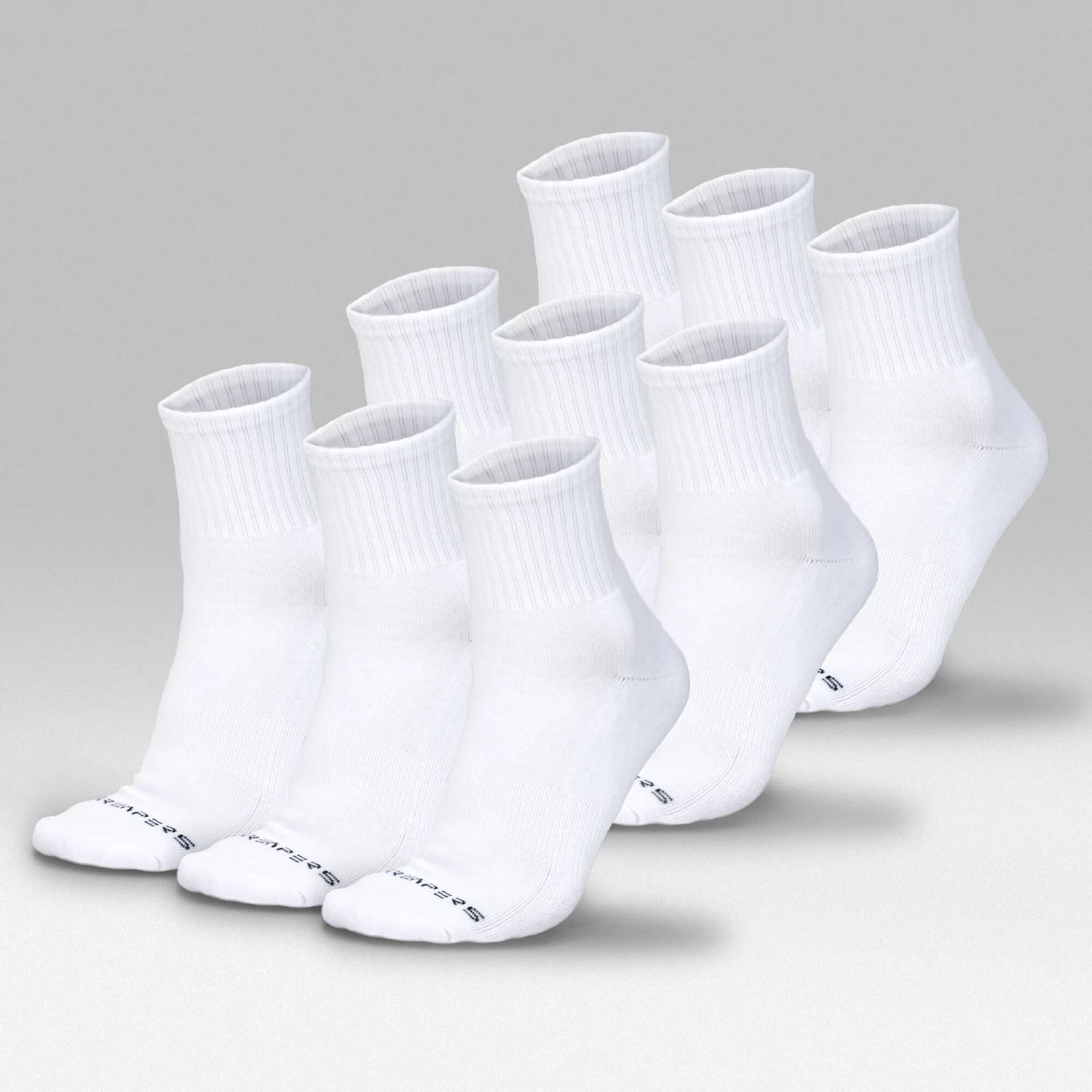 Quarter Socks - White 6 Quarter Socks - White - Image 6
