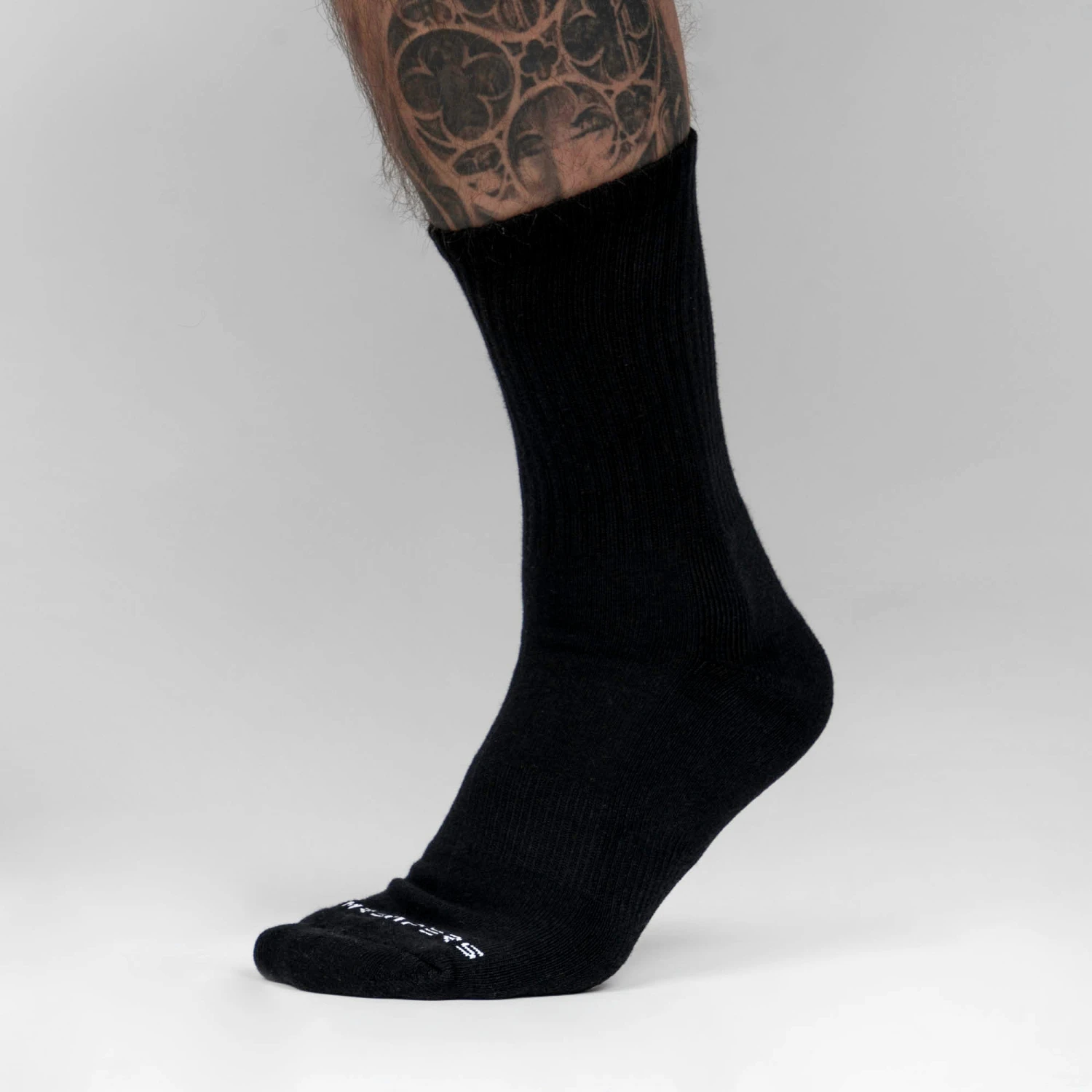 Crew Socks - Black 3 Crew Socks - Black - Image 3