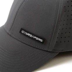 Hybrid Performance Hat - Charcoal -Fitness Clothing Store PHP Charocoal Detail
