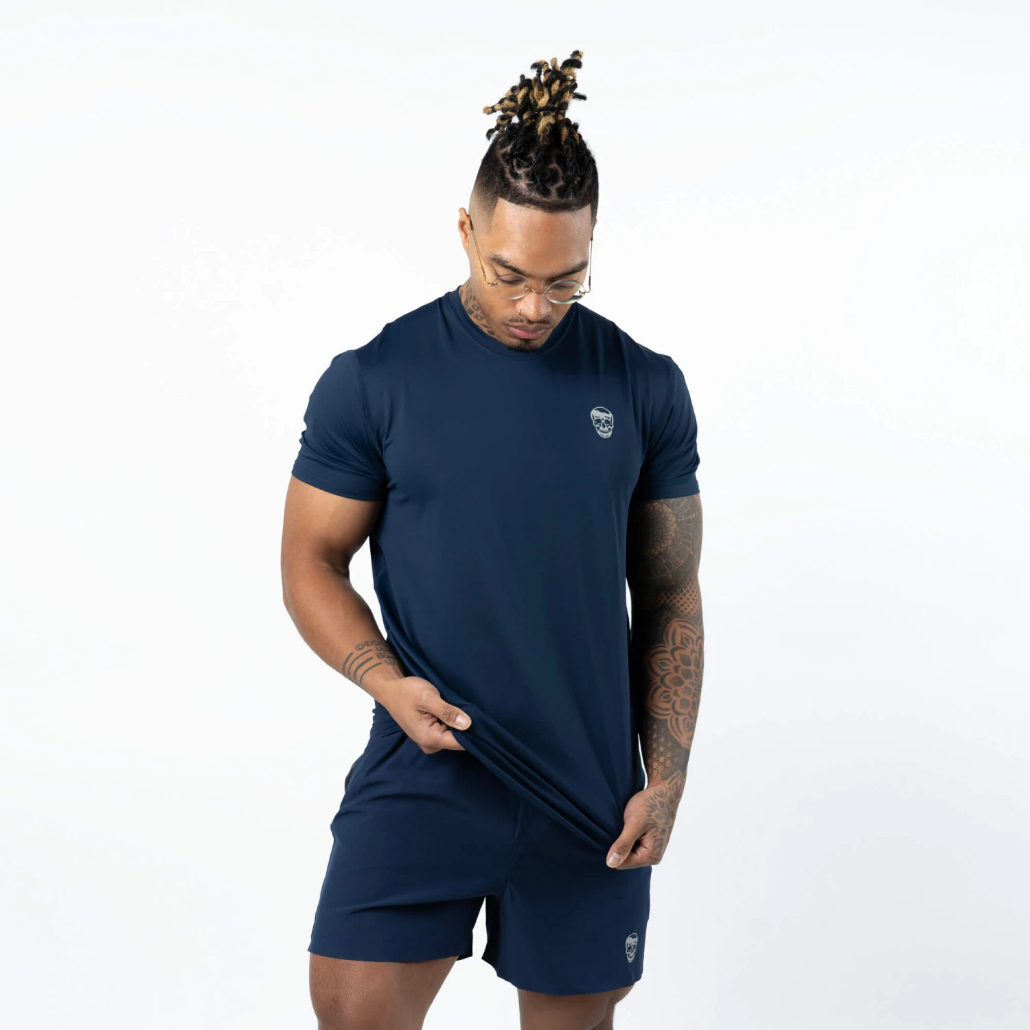 Performance Short Sleeve Shirt - Navy 1 Performance Short Sleeve Shirt - Navy