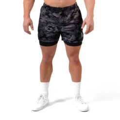 React Training Shorts - Midnight Camo 9 React Training Shorts - Midnight Camo -Fitness Clothing Store RTS MC 1