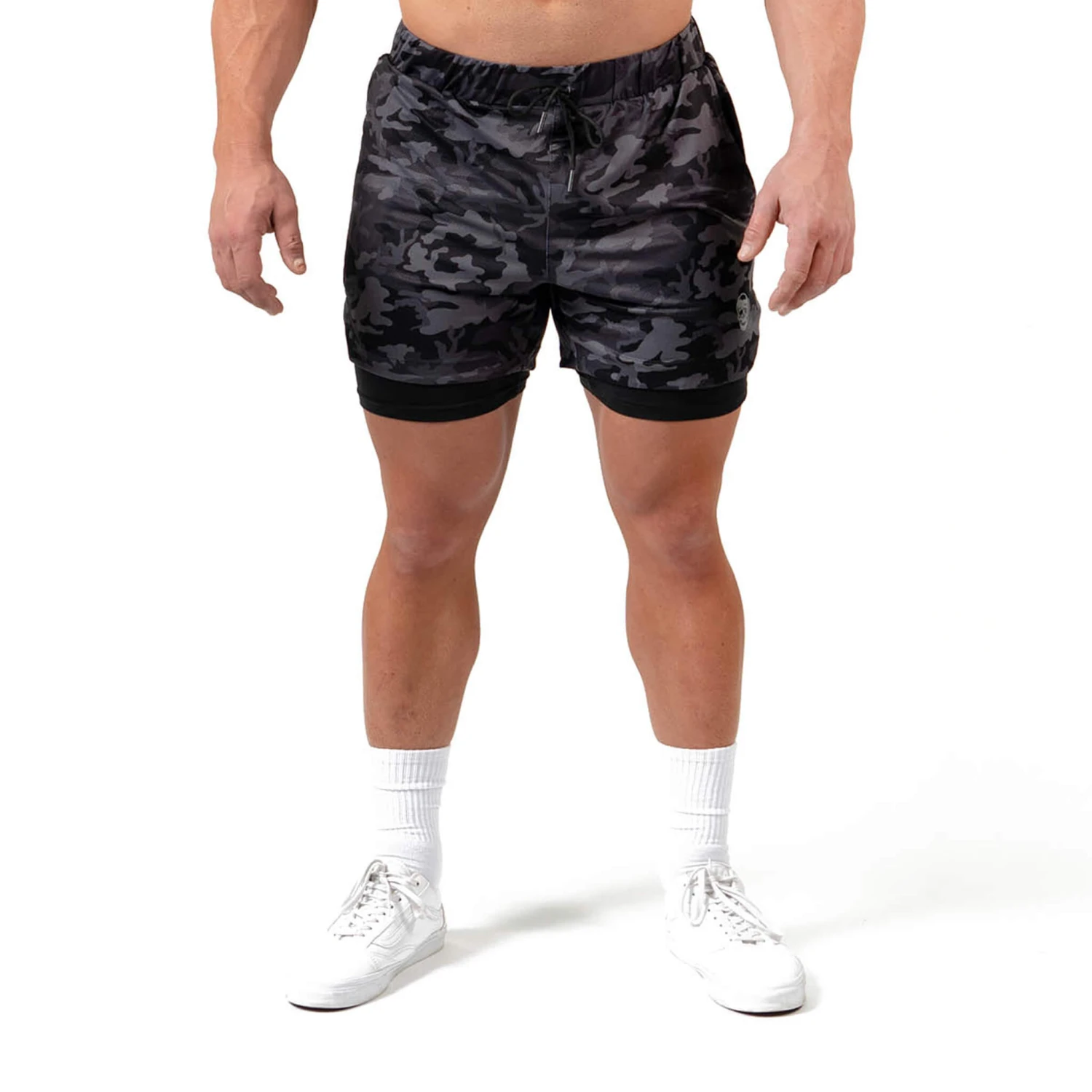 React Training Shorts - Midnight Camo 5 React Training Shorts - Midnight Camo - Image 5