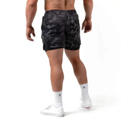 React Training Shorts - Midnight Camo 8 React Training Shorts - Midnight Camo -Fitness Clothing Store RTS MC 5
