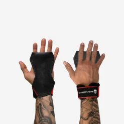 Gymreapers Lifting Grips - Red -Fitness Clothing Store Red 04 dff4783e f6a4 441b a9fd 117312eb2347