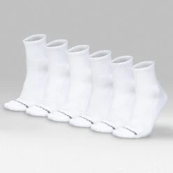 Quarter Socks - White 10 Quarter Socks - White -Fitness Clothing Store Six Pack White Quarter