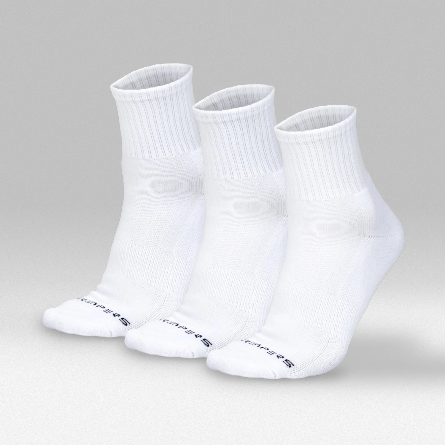 Quarter Socks - White 4 Quarter Socks - White - Image 4