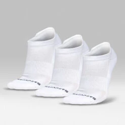 Ankle Socks - White 9 Ankle Socks - White -Fitness Clothing Store White Three Pack Ankle