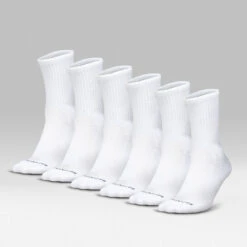 Crew Socks - White -Fitness Clothing Store White SixPack Crew