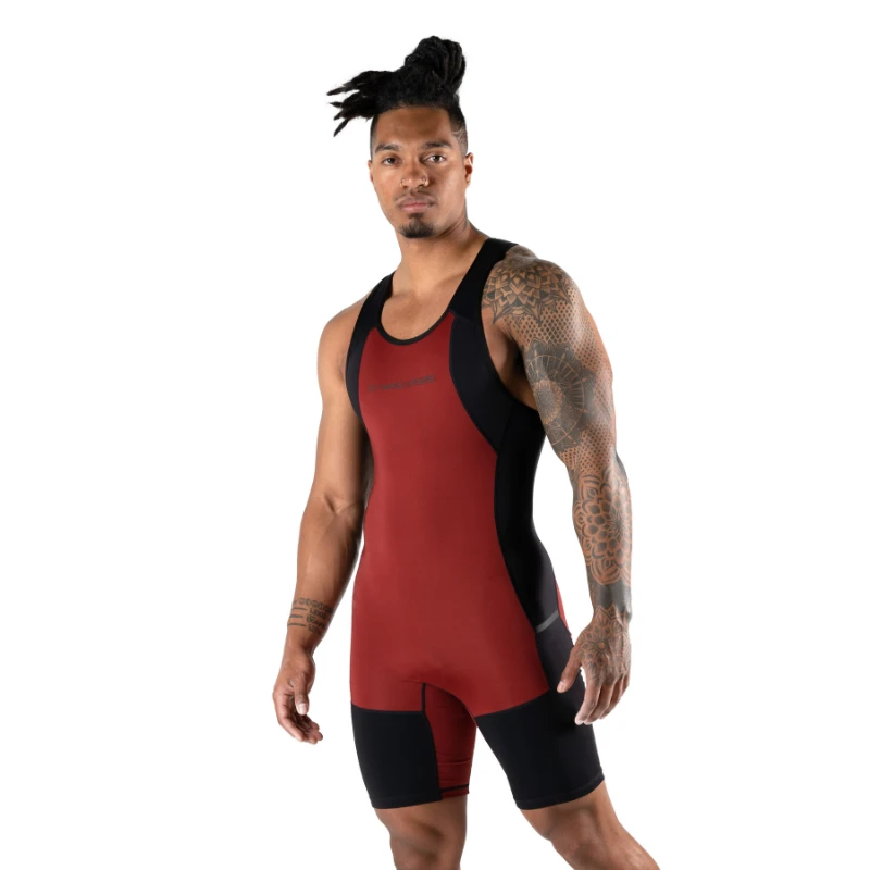 Apex Weightlifting Singlet - Burgundy (IPF Approved) 1 Apex Weightlifting Singlet - Burgundy (IPF Approved)