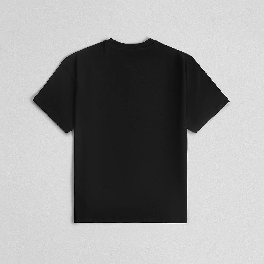 Initial Tee - Black/White 2 Initial Tee - Black/White - Image 2