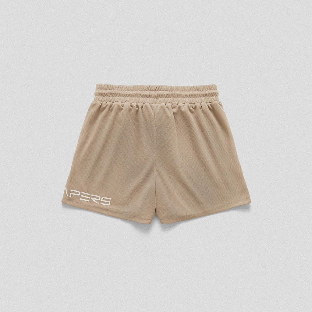 Core Mesh Training Shorts - Khaki 2 Core Mesh Training Shorts - Khaki - Image 2
