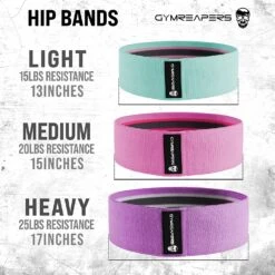 Hip Bands - 3 Pack (Pastel) -Fitness Clothing Store hip bands pack
