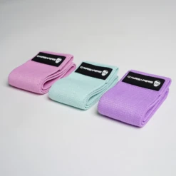 Hip Bands - 3 Pack (Pastel) -Fitness Clothing Store hip bands set angle