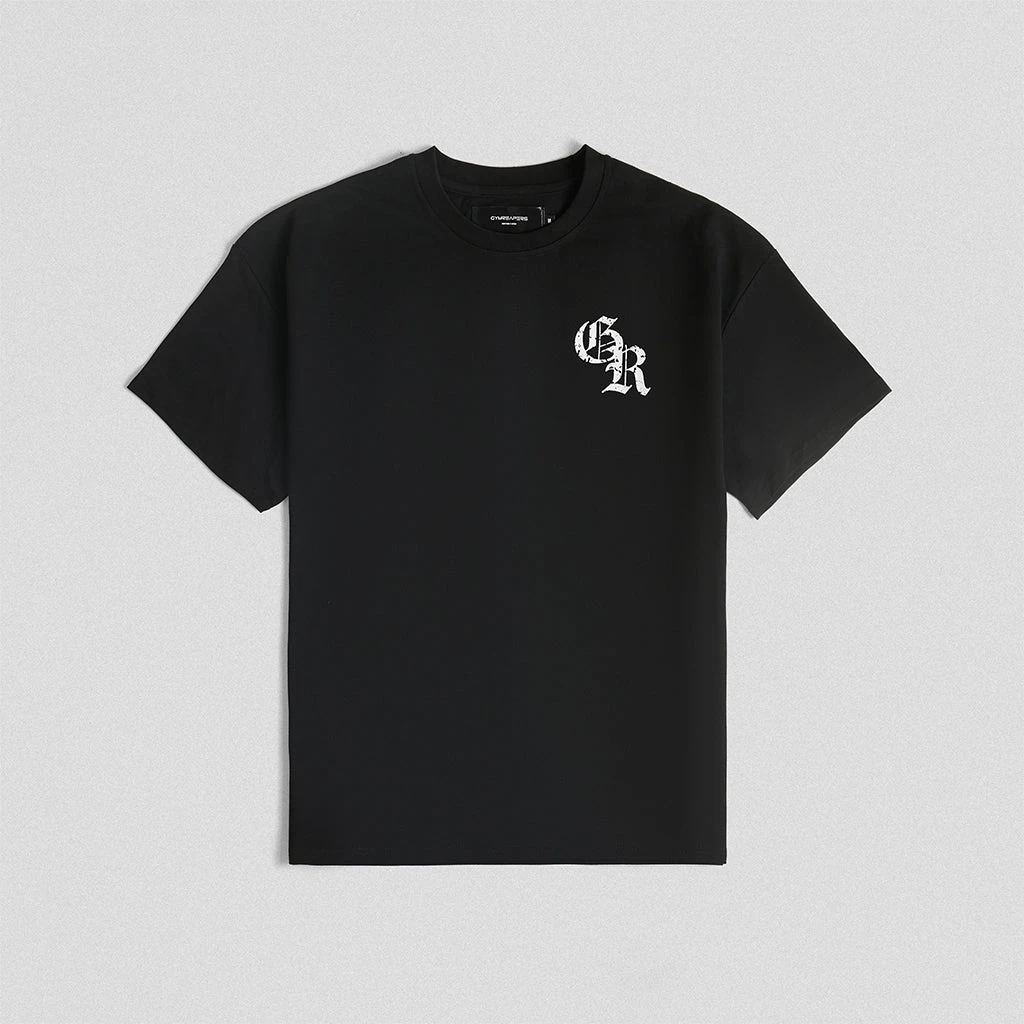 Initial Tee - Black/White 1 Initial Tee - Black/White