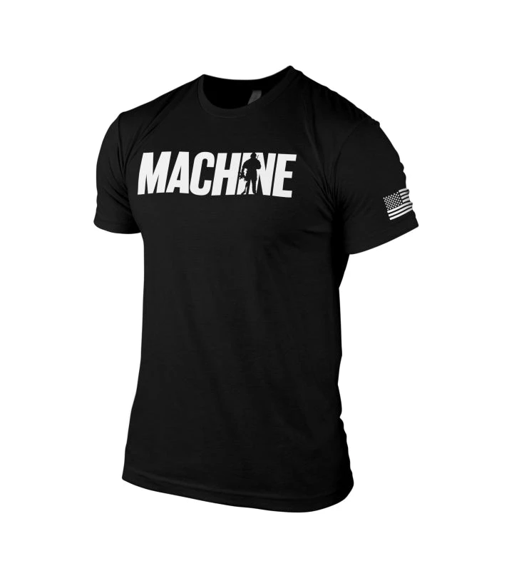 Machine Stamp Tee - Black 1 Machine Stamp Tee - Black