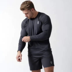 Performance Long Sleeve Shirt - Obsidian