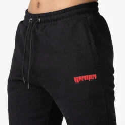 Phantom Joggers - Black/Red -Fitness Clothing Store phantom blk red430