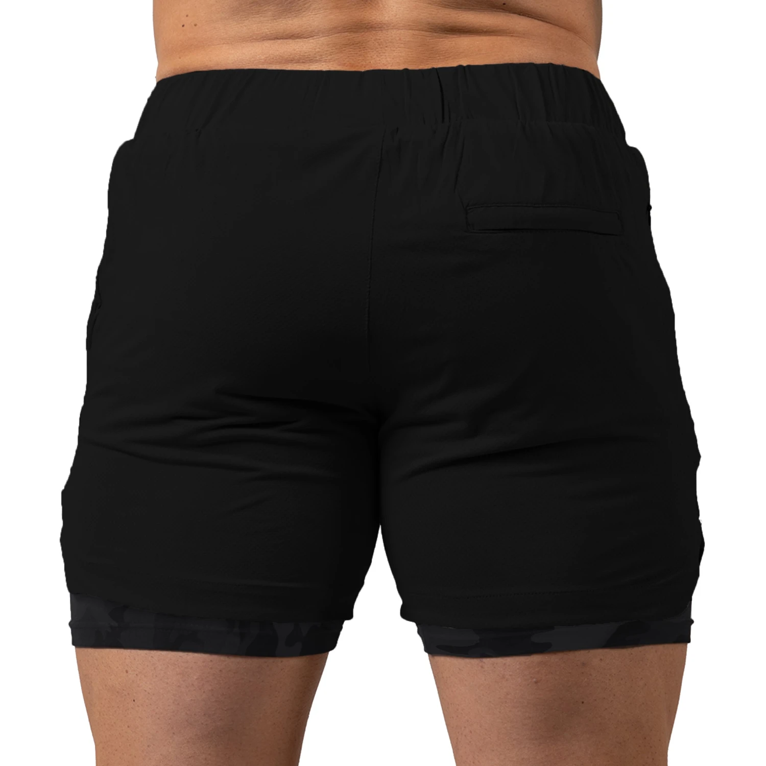 React Training Shorts - Black Camo 2 React Training Shorts - Black Camo - Image 2