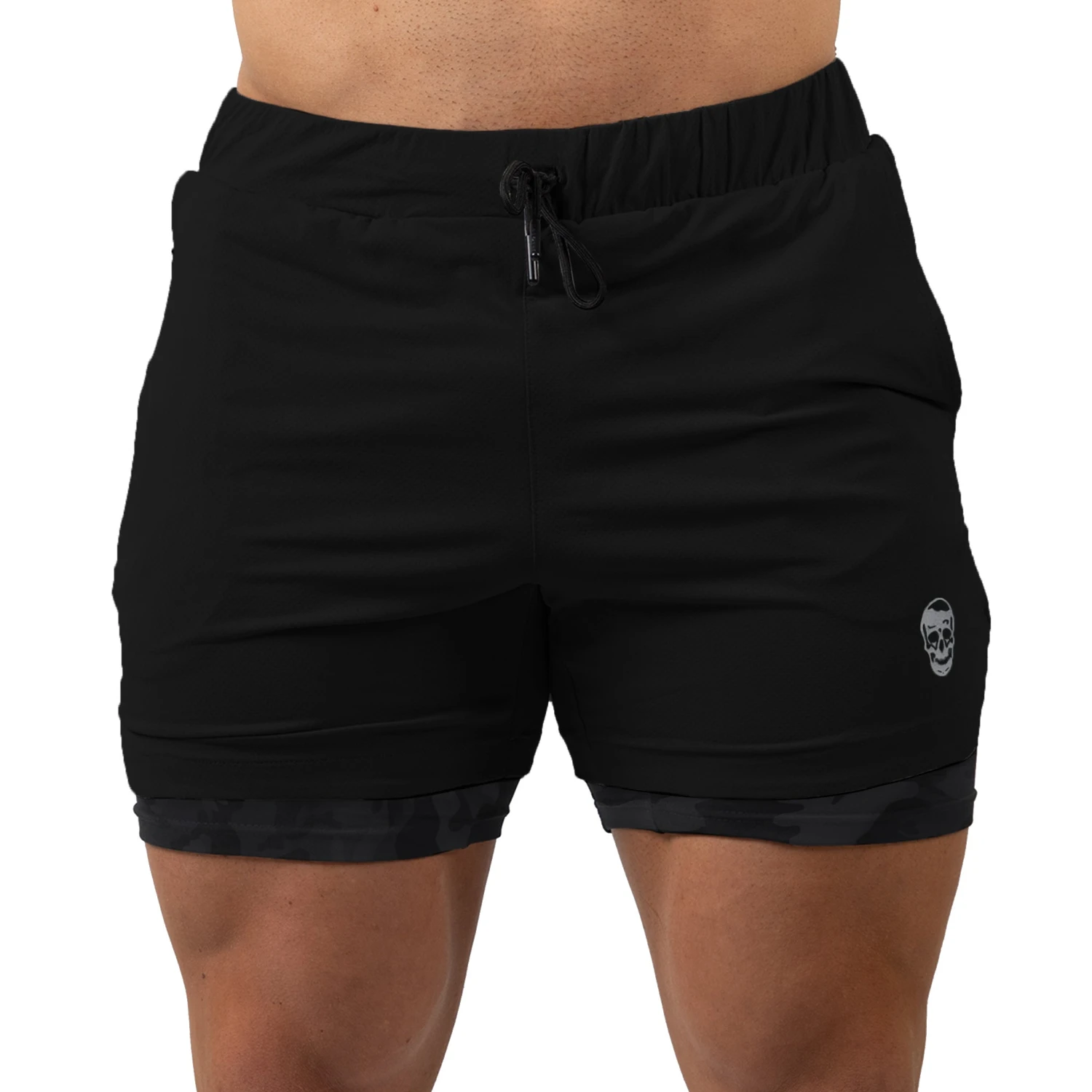 React Training Shorts - Black Camo 1 React Training Shorts - Black Camo