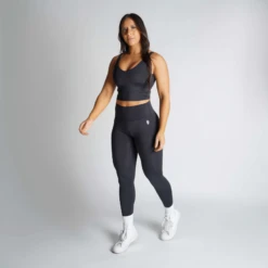 Revive Leggings - Black -Fitness Clothing Store revive leggings black full