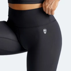 Revive Leggings - Black -Fitness Clothing Store revive leggings black logo