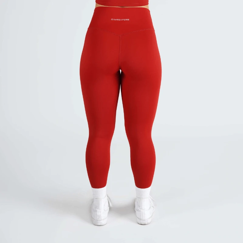 Revive Leggings - Red 2 Revive Leggings - Red - Image 2