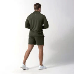 Performance Shorts - OD Green -Fitness Clothing Store shorts green full