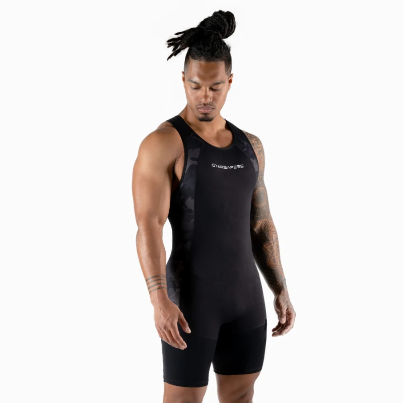 Apex Weightlifting Singlet - Midnight Camo (IPF Approved) 3 Apex Weightlifting Singlet - Midnight Camo (IPF Approved) - Image 3