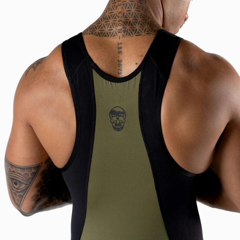 Apex Weightlifting Singlet - OD Green (IPF Approved) 7 Apex Weightlifting Singlet - OD Green (IPF Approved) - Image 7