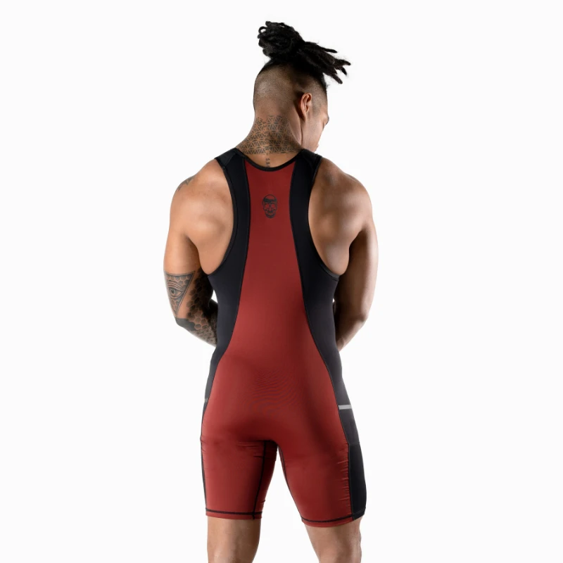 Apex Weightlifting Singlet - Burgundy (IPF Approved) 6 Apex Weightlifting Singlet - Burgundy (IPF Approved) - Image 6