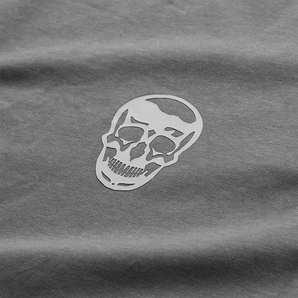 Skull Tee - Charcoal 3 Skull Tee - Charcoal - Image 3
