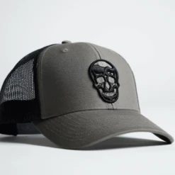 Gymreapers Trucker Hat - Gray -Fitness Clothing Store trucker hat gray