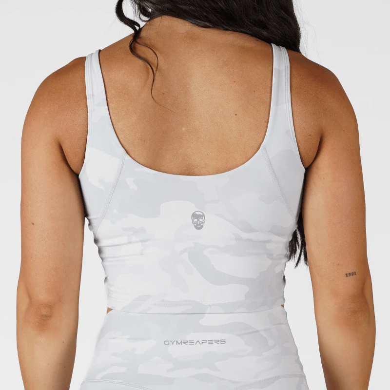 Revive Skull Tank Top - White Camo 2 Revive Skull Tank Top - White Camo - Image 2