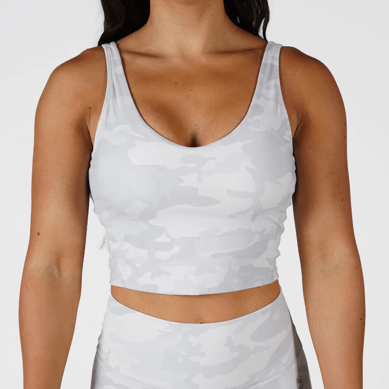 Revive Skull Tank Top - White Camo 1 Revive Skull Tank Top - White Camo
