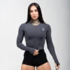 Women's Performance Long Sleeve - Obsidian